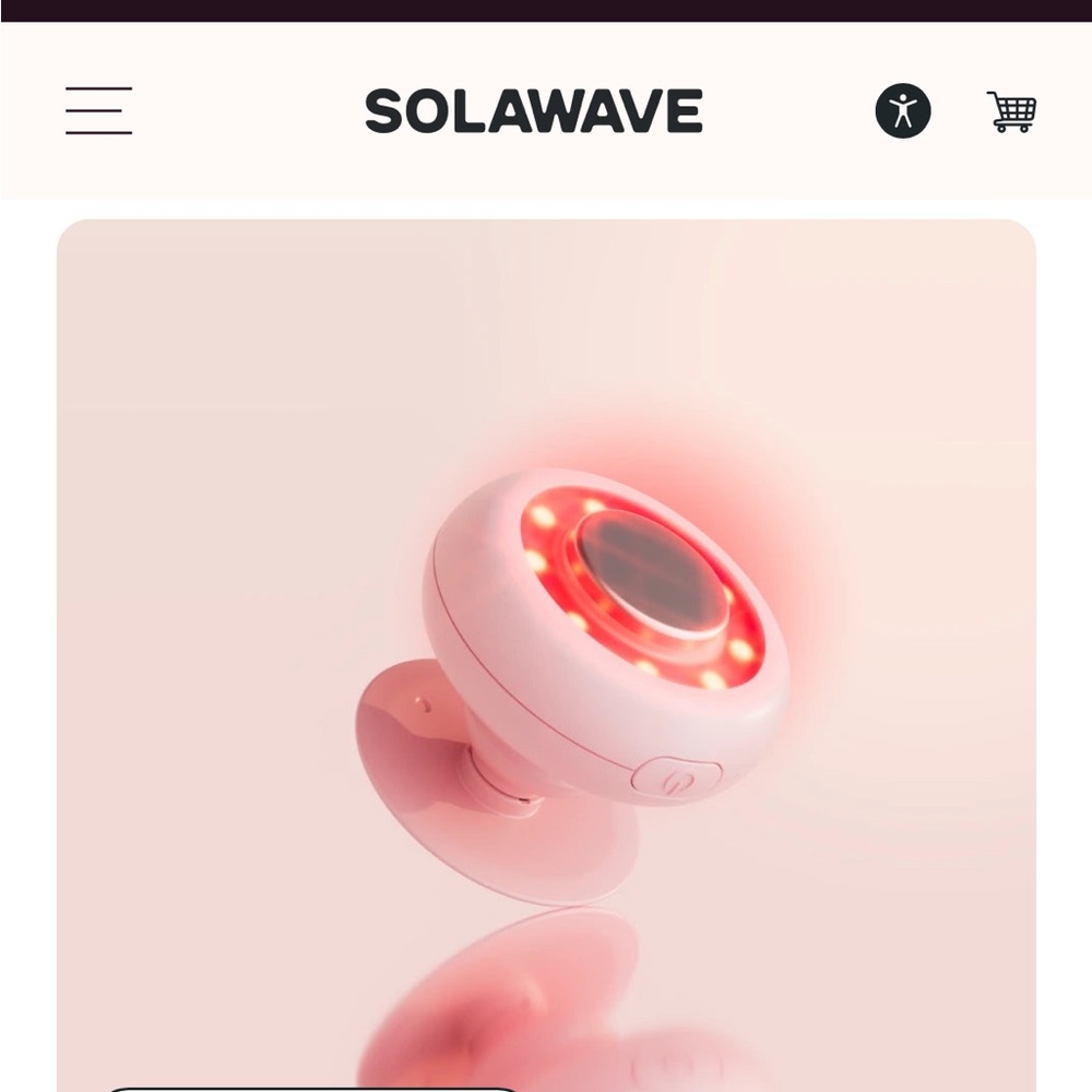 NEW IN BOX Solawave 2 in 1 Skincare Mini Red Light Therapy